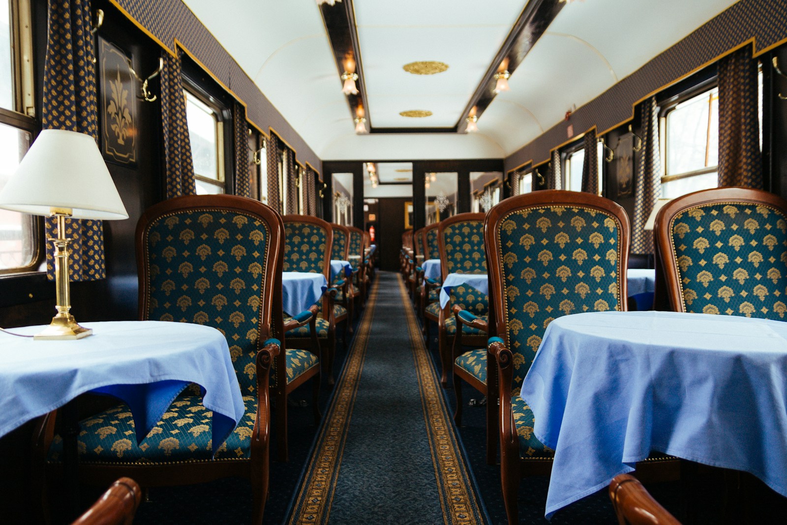 luxury train car